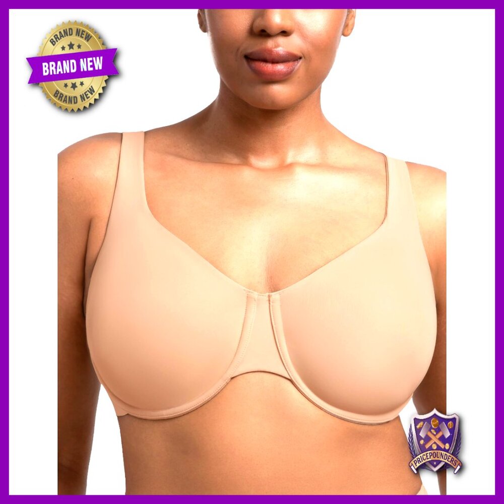 Plus Size Full Coverage Minimizer Bra Seamless Un… - image 1